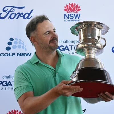 Chris Wood drains birdie putt to win NSW Open