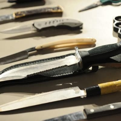 New knife crime laws as record number taken off streets