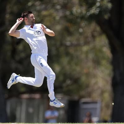 England speedster back bowling after injury scare