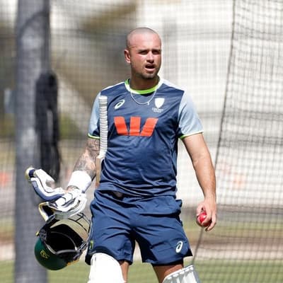Weatherald gets nets help from Australia great