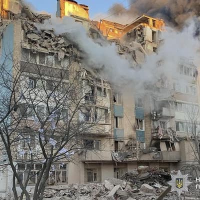 Twenty-six dead in Russian strikes on western Ukraine