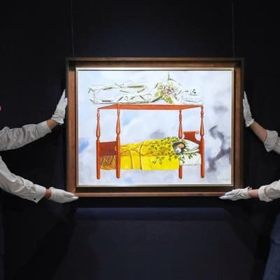 Kahlo portrait sells for $55m to shatter auction record