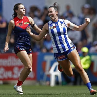 North survive Dees thriller to reach AFLW grand final