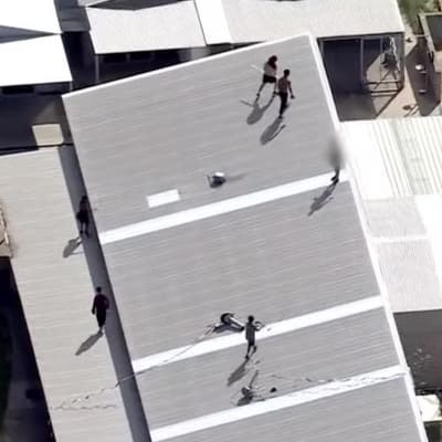 Youth facility 'improved' despite rooftop stand-off