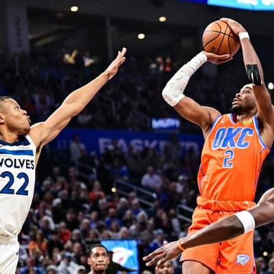 Champions Thunder roll on to make it 10-straight in NBA