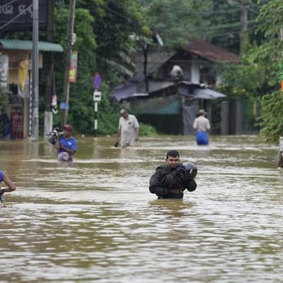 At least 56 dead in Sri Lanka floods, 21 missing