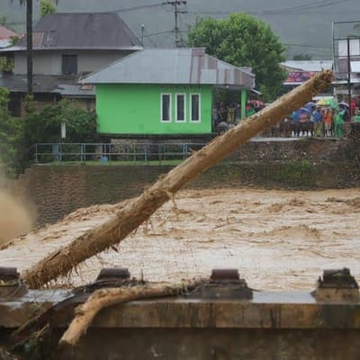 Floods in Indonesia's Sumatra kill at least 174