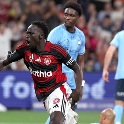 Wanderers survive late derby drama to down Sky Blues