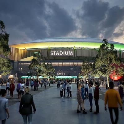 Divisive AFL stadium gets the official parliament tick