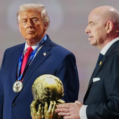 FIFA gives Trump a peace prize
