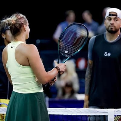 'It's win-win for me': Sabalenka defends Kyrgios duel