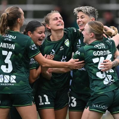 Canberra slay another giant to go top in A-League Women