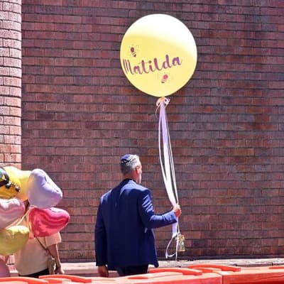 'Holy girl': moving service for Bondi's youngest victim