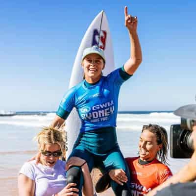 Nichols downs Fitzgibbons to win Sydney Surf Pro