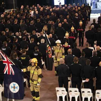 Lost Qld firefighter remembered as 'pillar of strength'