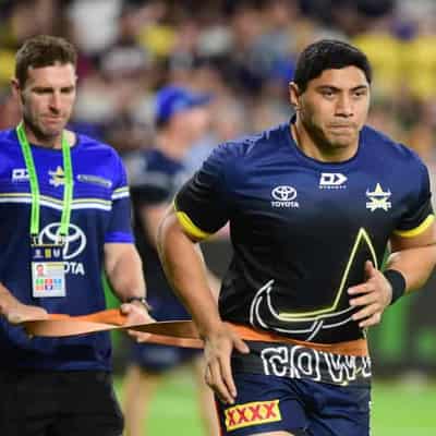 Taumalolo's Cowboys return put on ice for another week