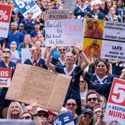 WA nurses union fined $350,000 over strike for pay rise