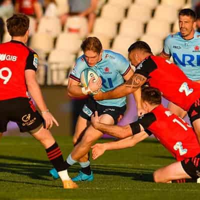 Crusaders outclass Waratahs in Super Rugby blowout