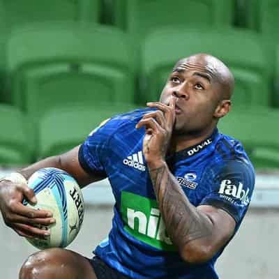 Telea scores four tries in Blues' Super Rugby victory