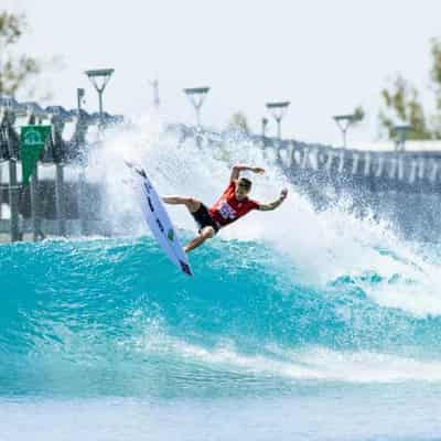 Queenslander Ewing bows out in Surf Ranch Pro semis