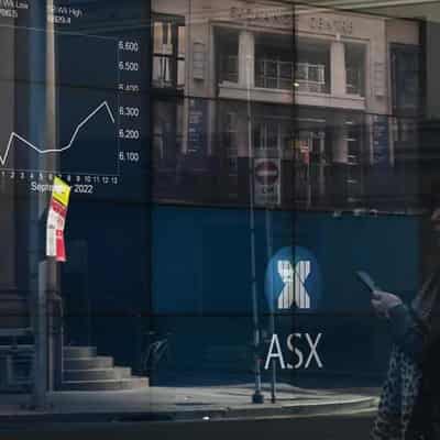 Sell-off leaves Australian shares at two-month low