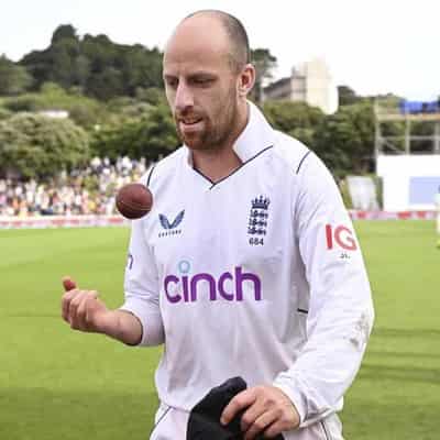 Blow for England as injured Leach ruled out of Ashes