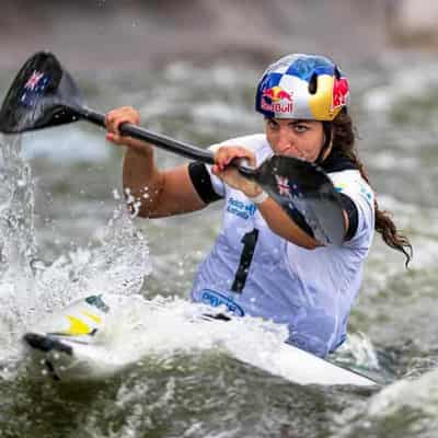 Jessica Fox secures World Cup golden double in Prague