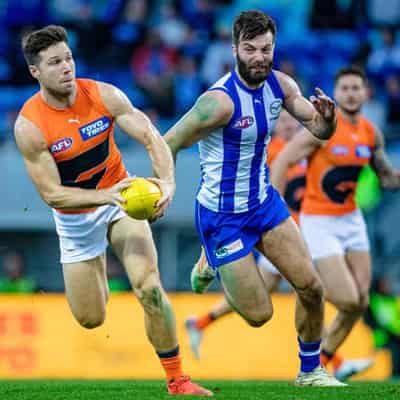 Greene sparks Giants to AFL win over Kangaroos