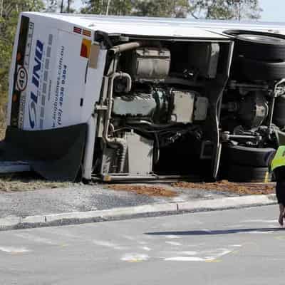 Driver charged over 10 deaths in wedding bus tragedy