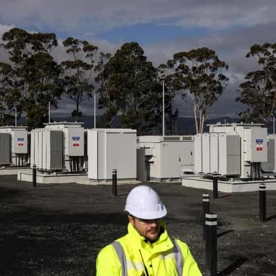 Big battery opens at retired coal-fired power site