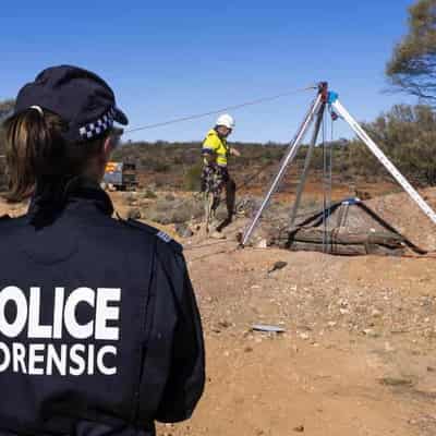 Fresh forensic search in mineshaft murder probe