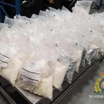 Six charged after meth worth $1.7 billion seized