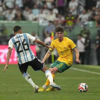 Bos proves Socceroos' shining light in Argentina loss