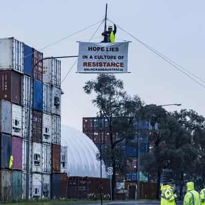 Climate activists target ports on anniversary of raid