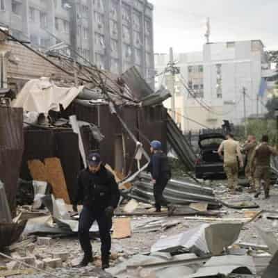 Ten dead as missile strikes restaurant in Ukraine city