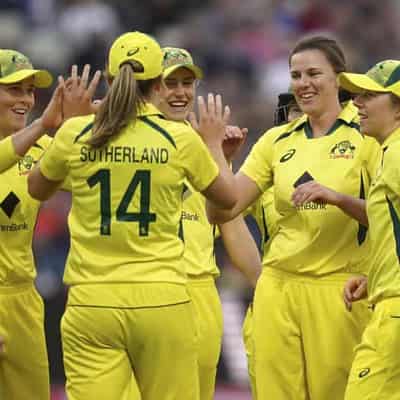 Aussie women earn shaky T20 win to take grip on Ashes