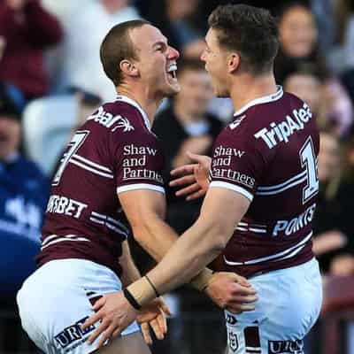 Manly breathe life into season with win over Roosters