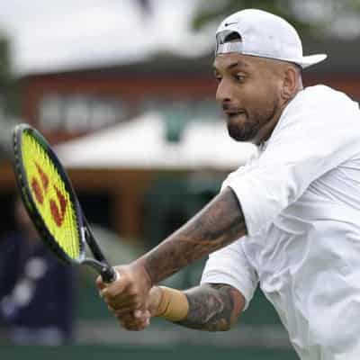 Kyrgios declares he's fit and ready for Wimbledon