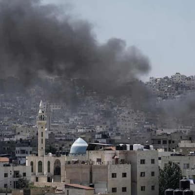 Israeli troops, drones hit Jenin in West Bank operation