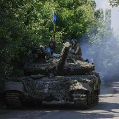 Ukraine reports 'fruitful' few days in counteroffensive