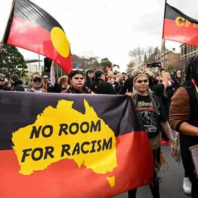 City traffic gridlock as rally marks NAIDOC Week