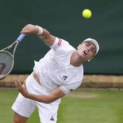 Aussie hopes die at Wimbledon with O'Connell blitzed