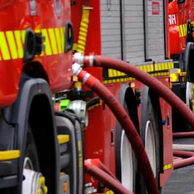 Firefighters battle Sydney industrial blaze