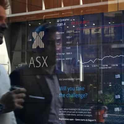 Aust stocks follow US to snap four-day losing streak