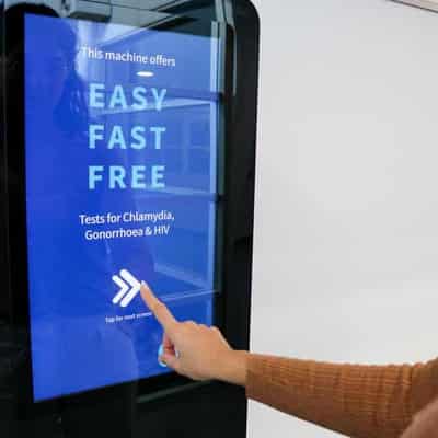 STI test vending machines for sexual health hotspots
