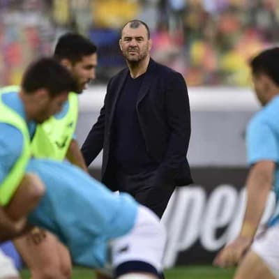 Ex-Wallabies coach Cheika plotting Australia's downfall