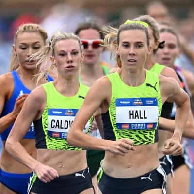 Hall makes statement ahead of world athletics titles