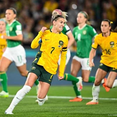 Catley penalty sends Matildas past Ireland without Kerr