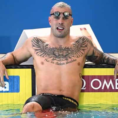 Chalmers back in love with swimming ahead of worlds