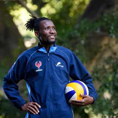 Asylum seeker helping athletes reach for sporting stars